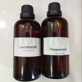 Lavender or peppermint or vanilla or citronella fragrance scent 100ml for candle making/ soap/burner