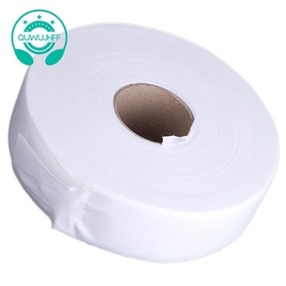 100 yards depilatory paper hair removal wax strips Nonwoven Paper Waxing roles (White)