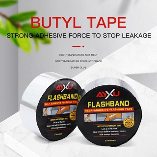 AYXU Flashband Self Adhesive Tape Waterproof Sealant Roof and Gutters