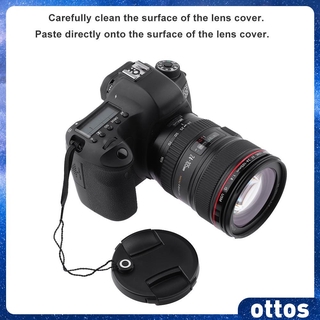【OT】DSLR Camera Anti-Lost Lens Cover Cap Holder Rope Lanyard