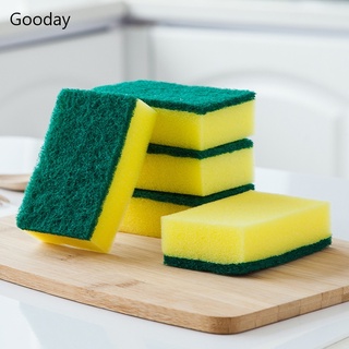 Multi purpose Sponge Scourer Cleaning Scrub Kitchen Dish Rag Wash Scouring Pad