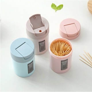 leo Toothpick Holder Container Wheat Straw Household Table Toothpick Storage Box Dispenser