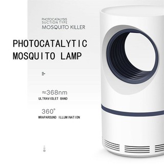 Tally# USB Power LED light Mosquito Killer Lamp photocatalysis suction type (3)