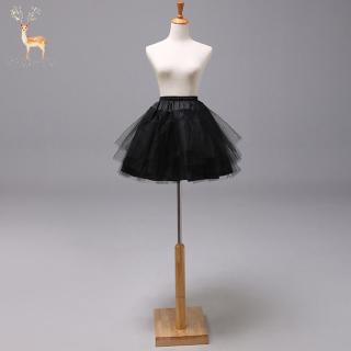 ✨Available✨❗❗Woman Cosplay Maid Outfit Delicate Tulle Short Boneless Wedding Dress Petticoat (7)