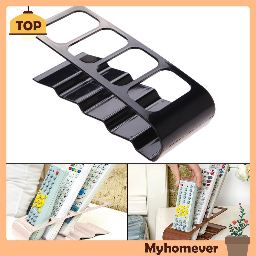 myhomever Practical Wrinkled 4 Section Home Appliance Remote Control Stand Holder