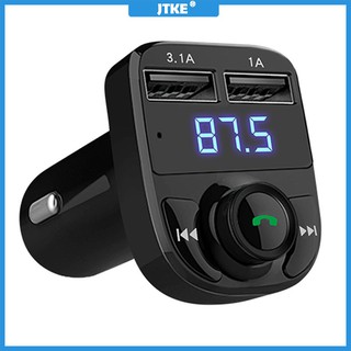 Bluetooth Car Kit FM Transmitter Handfree Car MP3 Audio Player Voltage Detection Noise Cancella