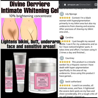 AUTHENTIC Divine Derriere 10% Intimate Whitening Trial size by The Wetmarket by HANA