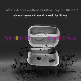 (shopeecarenas) JBL GO 2 Portable Bluetooth Speaker Hard EVA Carrying Case Storage Bag