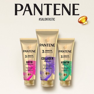 ►℡▧Pantene Biotin Strength Pro-V 3 Minute Miracle Conditioner [Hair Fall Control] 300mL Trio (3)