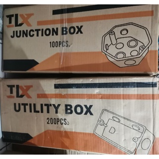PER BOX! TLX Junction box 100pcs/box Utility box 200pc /box