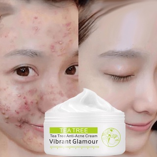 Tea Tree Anti Acne Repair Set Face Cream Serum Remove Scar Acne Print Essence Oil control skin care