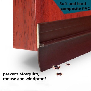 Doorstoppers✙door bottom seal gap stopper strip soundproof windproof woodSelf-adhesive Door Bottom S