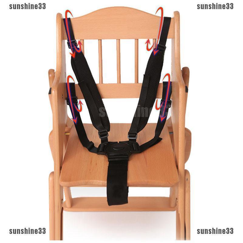 5 Point Harness Kids Safe Belt Seat For Stroller High Chair Pram (1)