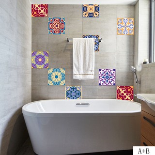 Mosaic Self Adhesive Wall Tile Sticker Vinyl Bathroom Kitchen Home Decor DIY (6)