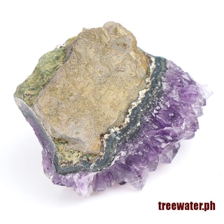 TreeWater Natural Amethyst Cluster Quartz Crystal Mineral Specimen Healing Stone (5)