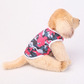 Pet Dog T-shirt Soft Puppy Dogs Clothes Cartoon Clothing Summer Shirt Casual Vests for Small Pet Supplies (7)