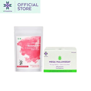Vpharma Mega-Malunggay 100's and Herbilogy Sweet Leaf Extract Powder