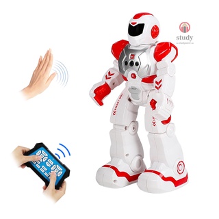 Smart Robot for Kids RC Gesture Sensing Robot Singing Dancing Programmable Toy Early Education with Remote Control for Boys & Girls