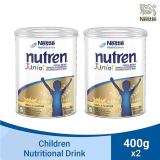 Nutren Junior Powdered Nutritional Formula For Children 400G - Pack Of 2