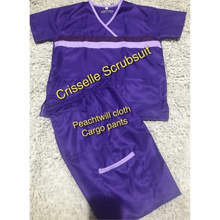 Scrubsuit suit set with cargo pants