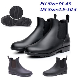 Fashion Chelsea Boots Waterproof Non-slip Boot Rain Shoes Overshoes Galoshes
