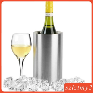 [galendale] Stainless Steel Ice Bucket For Beer Wine Champagne Cooler Home Bar Accessory