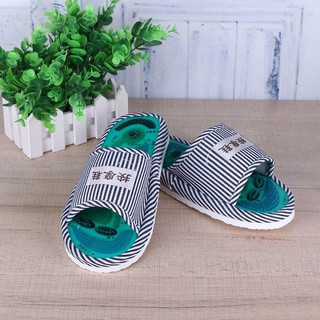 ANJ❤Foot Massage Slippers Health Magnetic Acupuncture Feet Care Massager Shoes