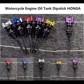 MOTORCYCLE ENGINE OIL TANK DIPSTICK HONDA