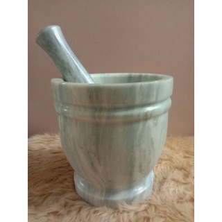 Mortar and Pestle 100% Pure Marble 7" Machinemade