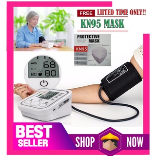 Blood Pressure Monitor Original Portable Digital Upper Arm Blood Pressure Pulse Monitor BP Health Ca