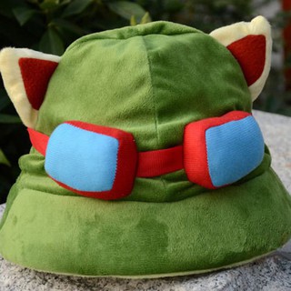 Fashion Cosplay Army Green League of Legends LOL Teemo Game Hat