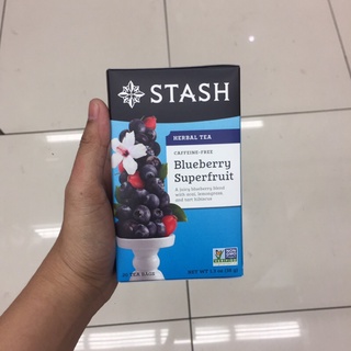 STASH (herbal tea) BLUEBERRY SUPERFRUIT 20 TEA BAGS