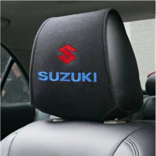 SN Suzuki Car Headrest Cover Cotton Car Seat Cover 1PCS M-22