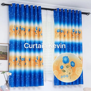 Kevin new curtain new arrival kurtina for window door room decoration without ring