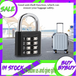 Buybybuy 8 Digit Combination Password Padlock Travel Suitcase Luggage Security Code Lock