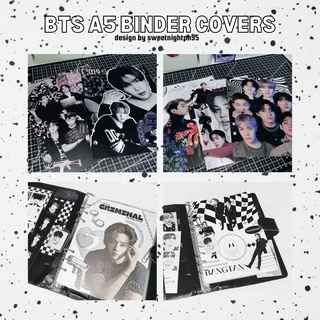 BTS A5 BINDER COVERS by Sweet Night