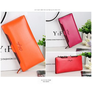 Baellerry P8363 Women Top Quality leather zipper wallet
