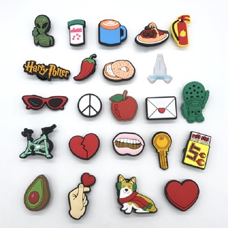 Personality Food design shoes accessories buckle Charms Clogs Pins