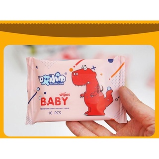 BABY WIPES⊕۩✜mini Baby Wipes 10 pulls per pack 199 free shipping