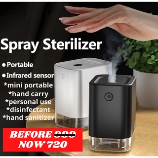 [NEW ARRIVAL] Mini Portable Infrared Induction Disinfectant Alcohol Spray Sanitizer Automatic Safe T