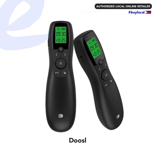 Doosl Multifunctional Presentation Remote with LCD Screen, 2.4GHz Powerpoint Clicker