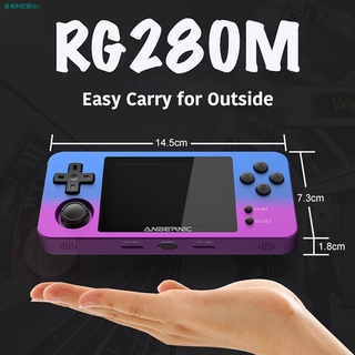 ☫ANBERNIC NEW RG280M Retro Handheld Portabl Game Console 2.8" IPS 32G 2500 Games for PS1 external T