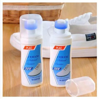white shoes for women (Authentic )PLAC WHITE SHOE CLEANER FOR LEATHER SHOES & HANDBAGS