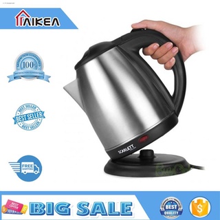 New products☌▧Electric kettle Electric heater water heater Electric pot Stainless pot Aikea (1)