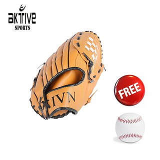 Baseball Gloves 10 1/2 inches with Free 1pc Baseball