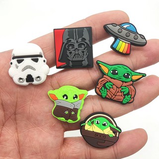 New products❃▬Alien Design Series shoes accessories Charms Clogs Pins for shoes bags