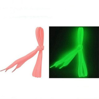 1PAIR Laces Athletic 39'' Strings Shoelace Luminous Glow In The Dark for 100cm (7)