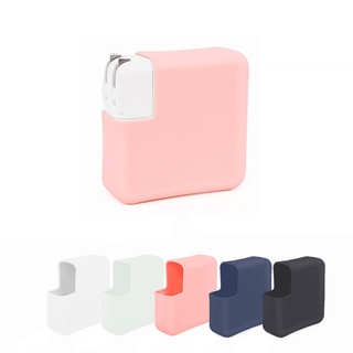 MacBook Power Adapter Protect Case Silicone Fluorescence Sleeve Power Charger Cover Compatible