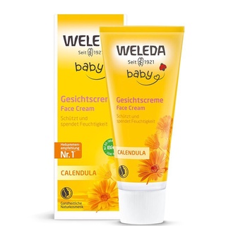 Weleda(WELEDA)Calendula Baby's Facial Cream Baby Moisturizing Lotion50ml Children's Moisturizing Lot