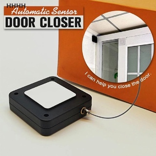 [WYL] Punch-free Automatic Sensor Door Closer Automatically Close for All Doors Door Closer Automatic Door Closer Punch-Free Automatic Drawstring Bracket **